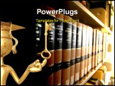 PowerPoint Template - Law books