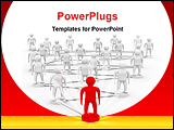 PowerPoint Template - conceptual image of teamwork