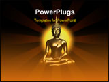 PowerPoint Template - buddha sculpture