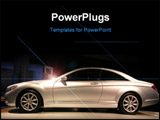 PowerPoint Template - this car was shown at a 2006 new car auto show.