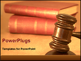 PowerPoint Template - goddess of justice