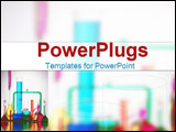 PowerPoint Template - Test tubes with coloured liquids