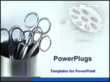 PowerPoint Template - image of medical equipment
