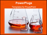 PowerPoint Template - lab beakers