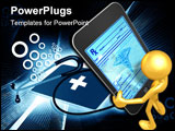 PowerPoint Template - A Concept And Presentation Figure In 3D