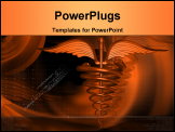 PowerPoint Template - Digital illustration of Medical symbol in color background