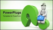 PowerPoint Template - Medical question