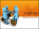 PowerPoint Template - conceptual image of teamwork
