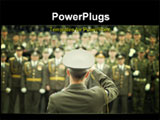 PowerPoint Template - military photo (special yellow fx)