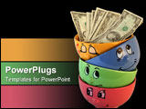 PowerPoint Template - money on our minds ? metaphor
