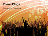 PowerPoint Template - People dancing at party