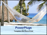 PowerPoint Template - speeding holidays at beach