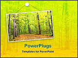 PowerPoint Template - image of early autumn