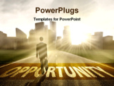 PowerPoint Template - The New Opportunity On New City