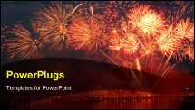PowerPoint Template - Fireworks