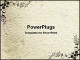 PowerPoint Template - Showing old paper