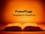 PowerPoint Template - open book