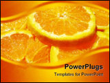 PowerPoint Template - Juicy orange