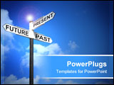 PowerPoint Template - Concept image of Future Past