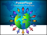 PowerPoint Template - diverse world of people