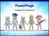 PowerPoint Template - People from different profession