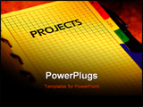 PowerPoint Template - a project planner