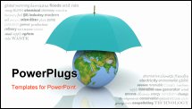 PowerPoint Template - Protection of an environment