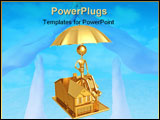 PowerPoint Template - Concept & Presentation Figure 3D