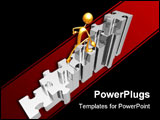 PowerPoint Template - Concept & Presentation Figure 3D