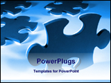 PowerPoint Template - pieces of puzzles