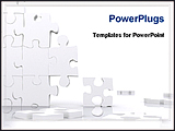 PowerPoint Template - puzzles in different places