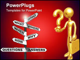 PowerPoint Template - A Concept And Presentation Figure in 3D