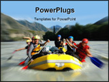 PowerPoint Template - rafting