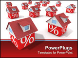 PowerPoint Template - The real estate crisis .