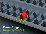 PowerPoint Template - Select your house.