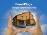 PowerPoint Template - estate real house sales home new success
