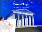 PowerPoint Template - 3D pantheon reconstruction