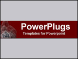 PowerPoint Template - Magnificent laughing Buddah in burgundy & bronze