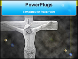PowerPoint Template - Christ on the cross