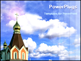 PowerPoint Template - image of a church