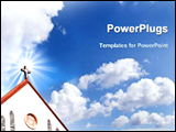 PowerPoint Template - image of a church