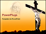 PowerPoint Template - image of Jesus