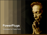 PowerPoint Template - praying woman