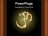 PowerPoint Template - OM, the sign of hinduism