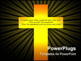 PowerPoint Template - A symbol of God