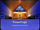 PowerPoint Template - inside of church