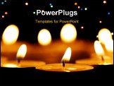 PowerPoint Template - Sacred candles