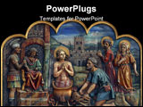 PowerPoint Template - Saint Vitus, patron saint of actors, comedians, dancers, and epileptics