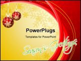 PowerPoint Template - Vector Christmas & New Year