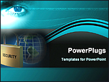 PowerPoint Template - image represents global security